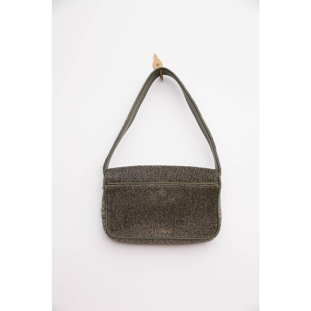 Staud Tommy Beaded Bag in Avocado - Picture 5 of 15